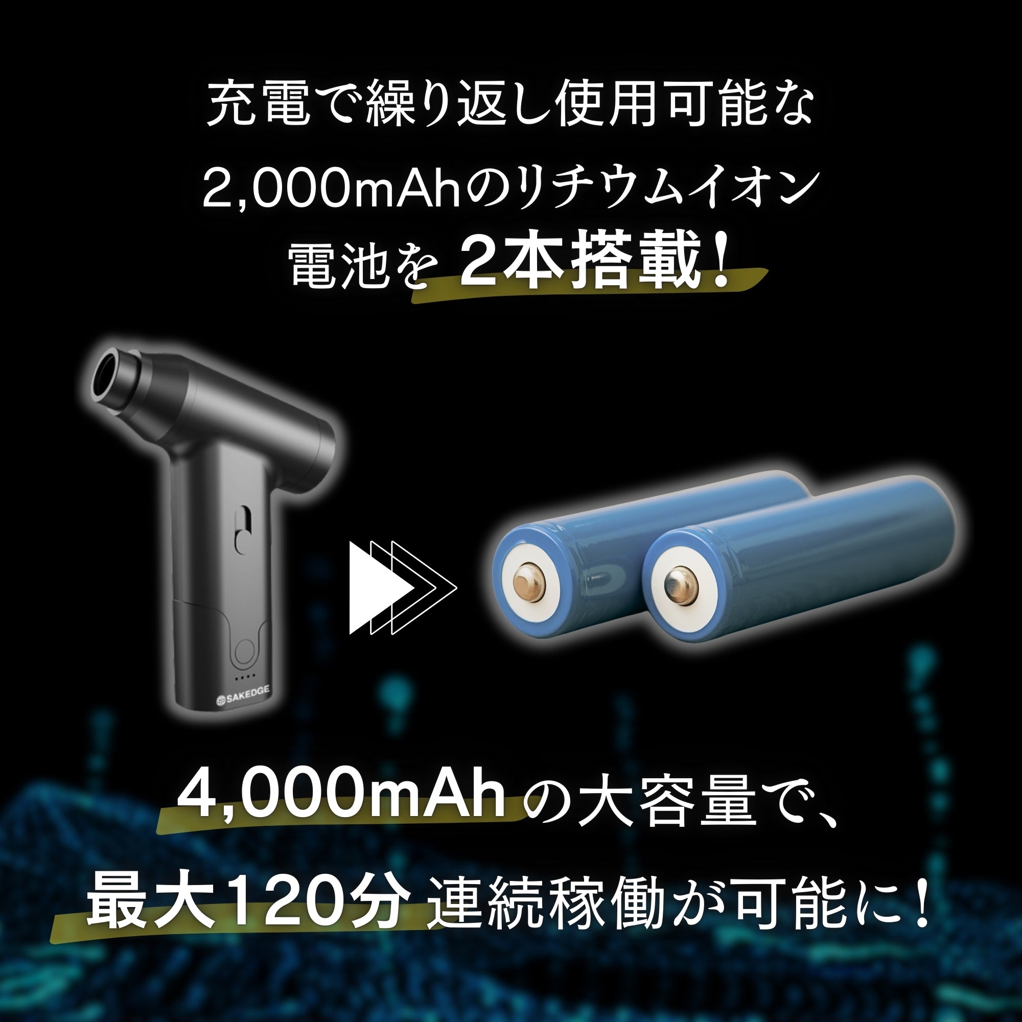 SAKEDGE 2 way コンパクトクリーナー