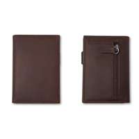 PRACTY Apot ポップアップカードケース搭載 本革製三つ折り財布